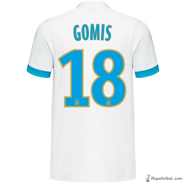 Camiseta Marsella Replica Primera Ropa Gomis 2017/18